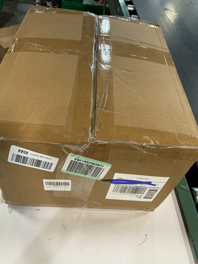 Condition photo showing New/Like New for Amada 8x10 Area Rugs, Non-Slip & Low-Profile Large Area Rug with Reinforced Edge Binding, Washable Soft Boho Floral Rugs for Living Room, Bedroom, Dining Room Beige 8'x10'