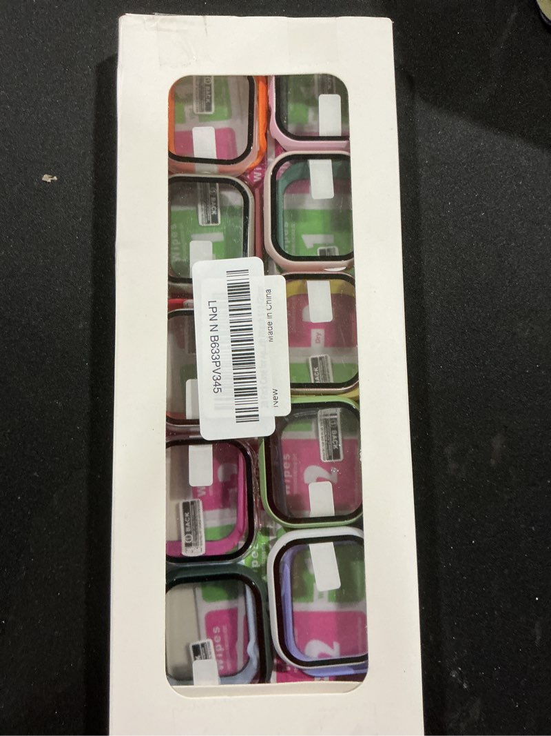 Condition photo showing New/Like New for 20 Pack Case for Apple Watch Series 11/10 42mm with Tempered Glass Screen Protector, Shockproof Hard PC Protective Cover, All-Around Bumper Compatible with iWatch S11/10 42mm 42mm(Series 11/10)