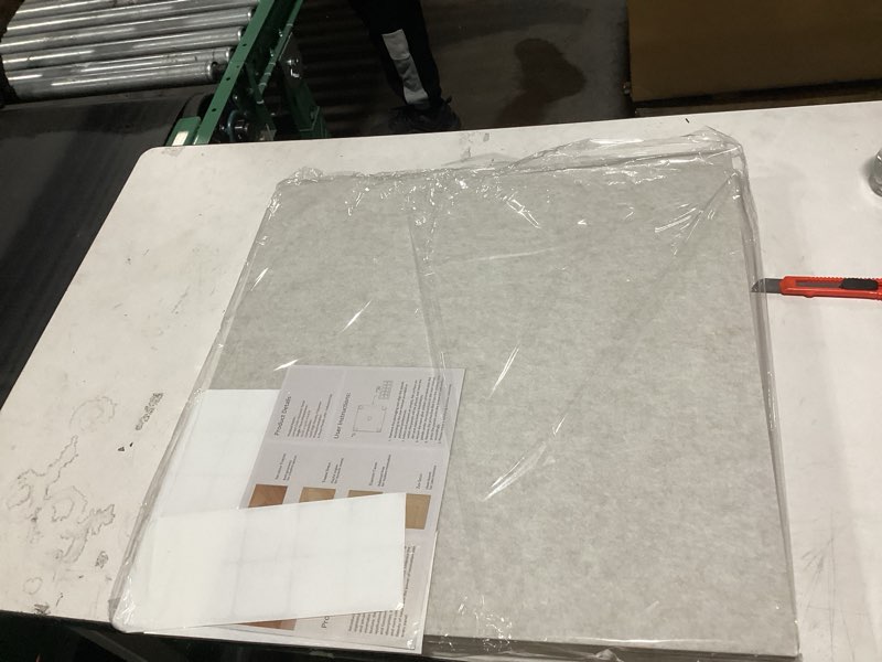 Condition photo showing Good Condition for Acoustical Wall Panels, 6-Piece 23.62 X 23.62 Inches Art Acoustic Panels, Decorative Acoustic Panels, Acoustic Wall Panels, Sound Absorbing Wall Art, Arcadian Vortex 72 X 48 Inches Arcadian Vortex