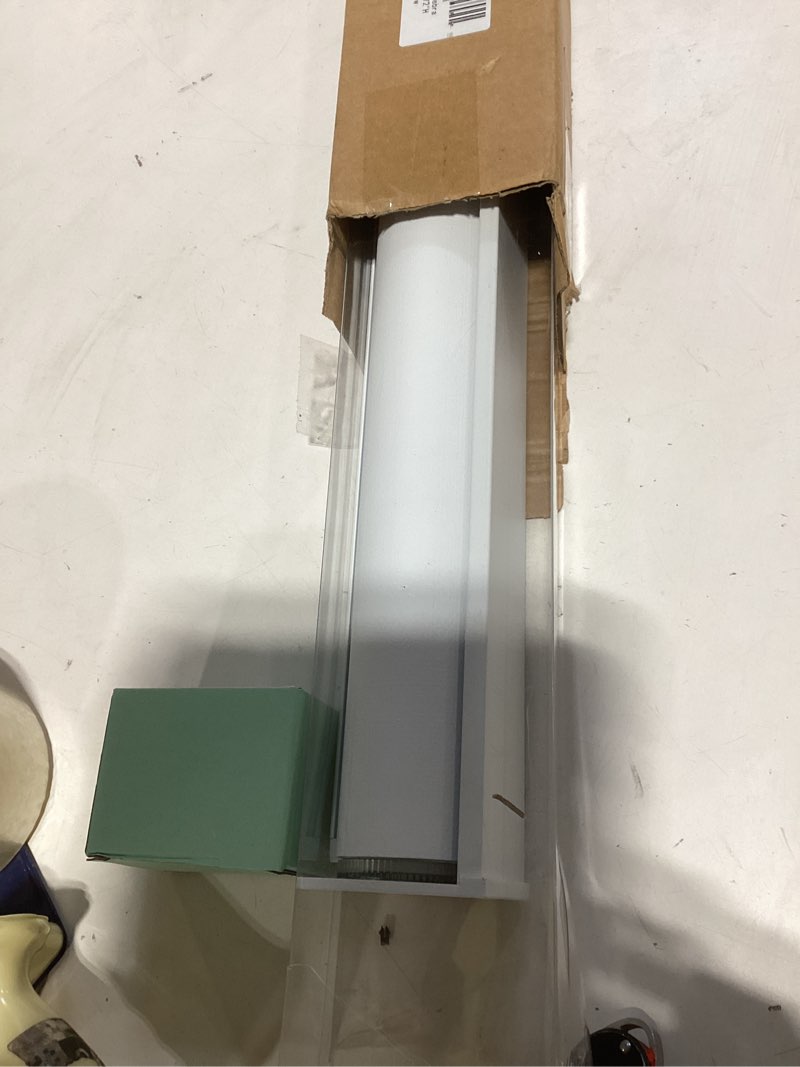 Condition photo showing Good Condition for aosky cordless zebra blinds for windows pull down roller window shades dual layer light filtering privacy for day and night, free-stop door shades for home easy to install linen cream 48" w x 72" h 48"w x 72"h linen cream
