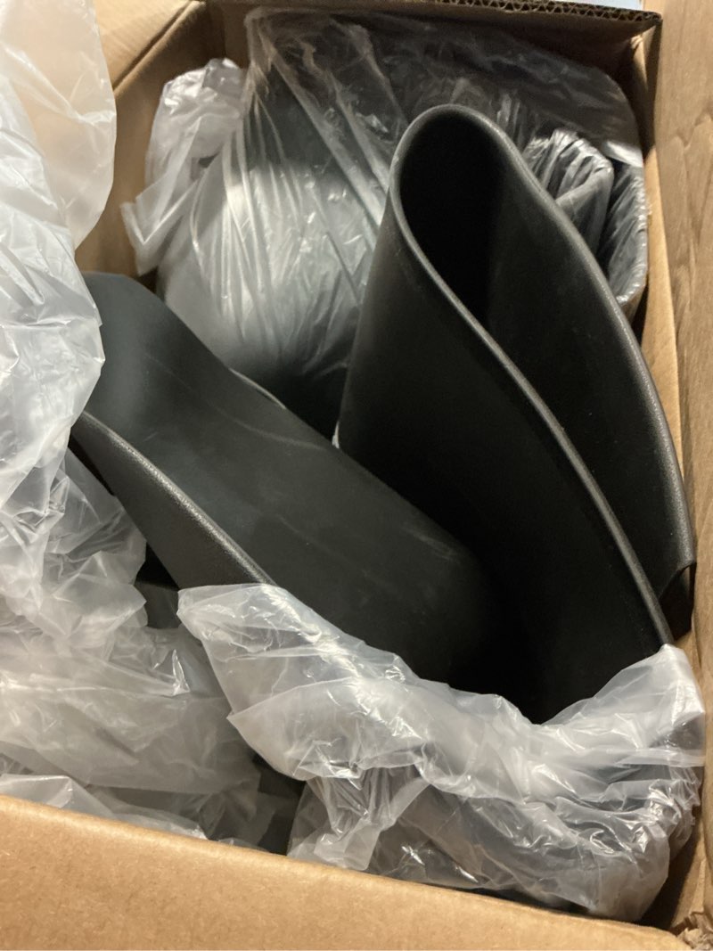 Condition photo showing Good Condition for rear trunk side protectors for tesla model y juniper 2025-2026, 2pcs tpe side panel guards, cargo area protective covers rear side protectors