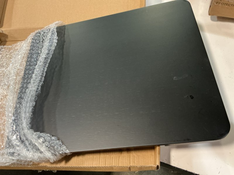 Condition photo showing Good Condition for 360° rolling tray bamboo appliance slider for kitchen appliances, for breville espresso machine accessories, sliding tray for coffee maker appliances mat easily from under the cabinet black 13"×15.7" black 15.7x13inch