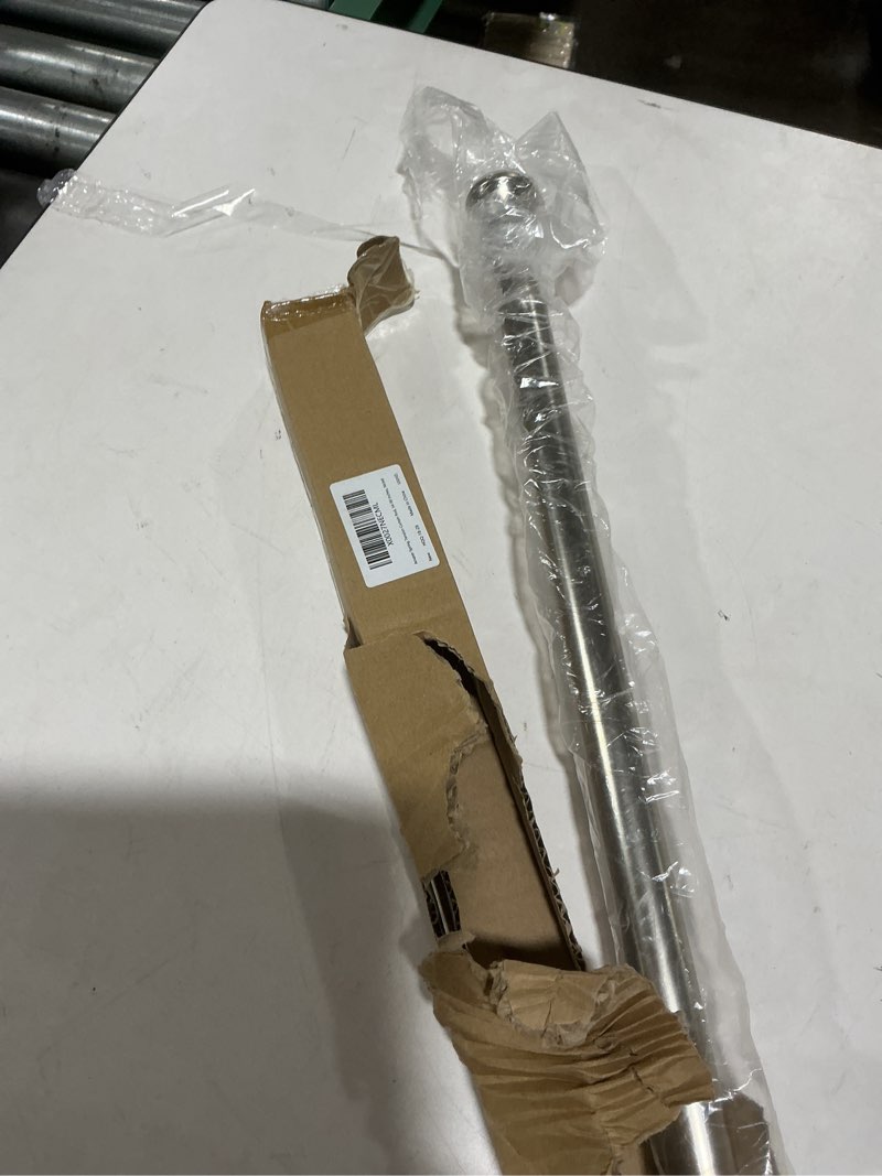 Condition photo showing Good Condition for Amazer Spring Tension Shower Curtain Rod, 54-90 Inches Rust-Resistance Tension Curtain Rod Bathroom Rod, Adjustable Shower Curtain Rod No Drill, Nickel 54-90 Inches Nickel