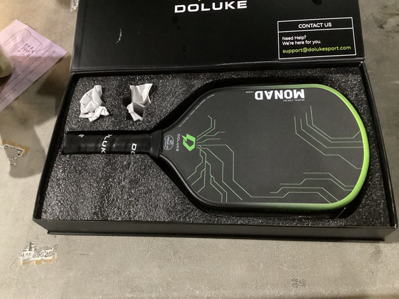 Condition photo showing Good Condition for Pickleball Paddles, Featured with Toray T700 Carbon Fiber Surface and 16mm Gen3 Hybrid Polymer-Foam Core, Designed for Balanced Power and Precise Control, USAP Approved