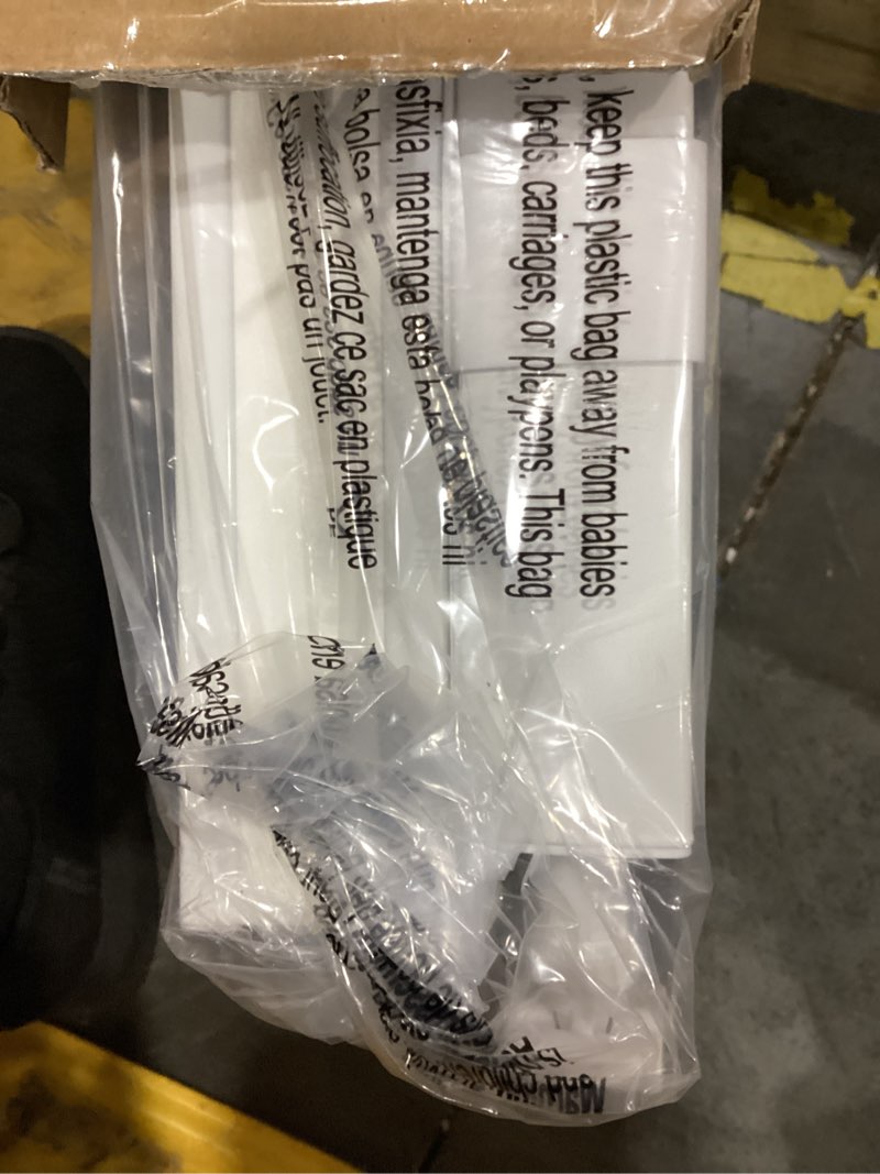 Condition photo showing Good Condition for lazblinds no tools no drill cordless cellular shades, blackout light blocking honeycomb shades for home, thermal insulation blinds for windows, 34" w x 64" h, white blackout-white 34" w x 64" h