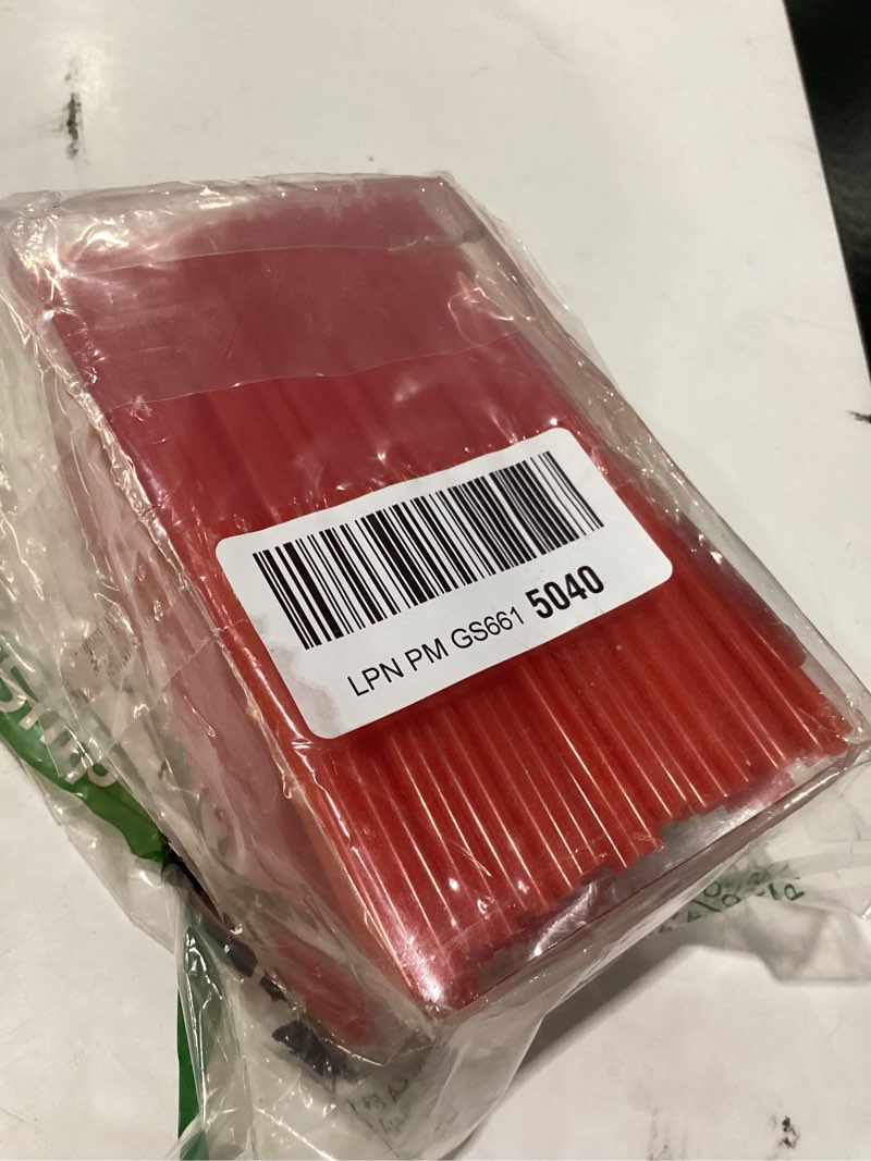 Condition photo showing Good Condition for red plastic stirrers, 6" - 600 count | durable & eco-friendly tableware, perfect for parties and everyday use