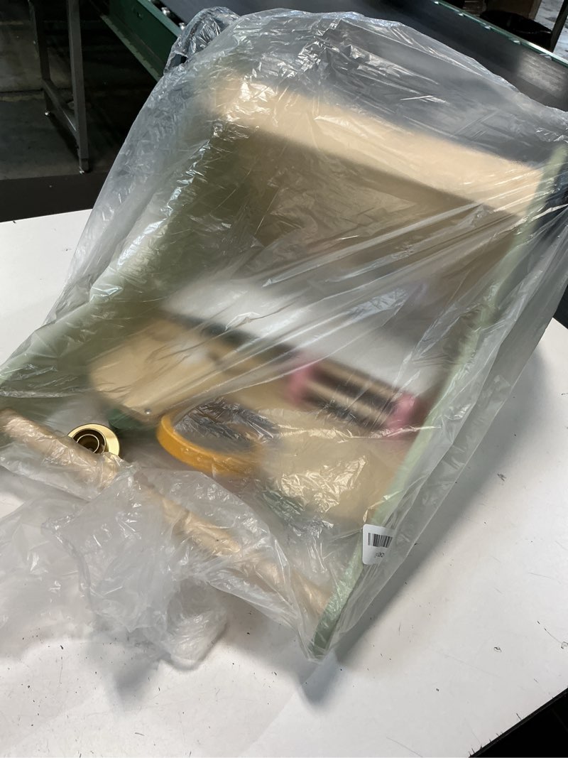 Condition photo showing As Is for Baby Push Walker, Wooden Baby Walker with Wheels, Montessori Push Walker for Babies 6-12 Months, Push Walking Toys for Boys&Girls 1 Year Old, Christmas Birthday Gifts for Toddler Baby Walker-Green