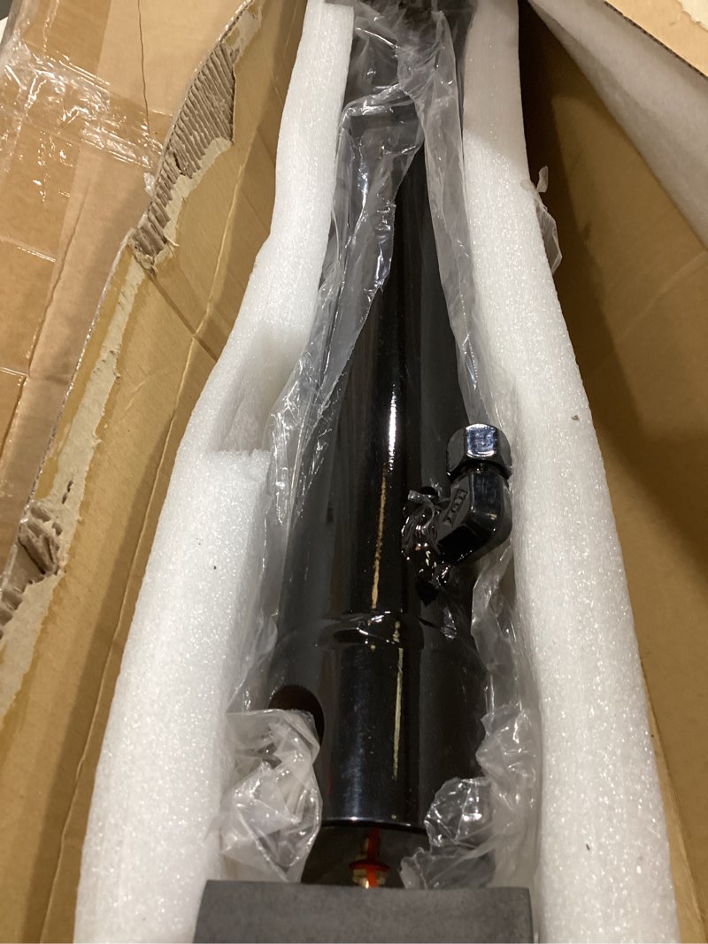 Condition photo showing As Is for lh hydraulic tilt cylinder 293-5712 compatible with caterpillar skid steer loader 246c, 246d, 256c, 262c, 262d, 272c, 272d, 272d2, 272d xhp