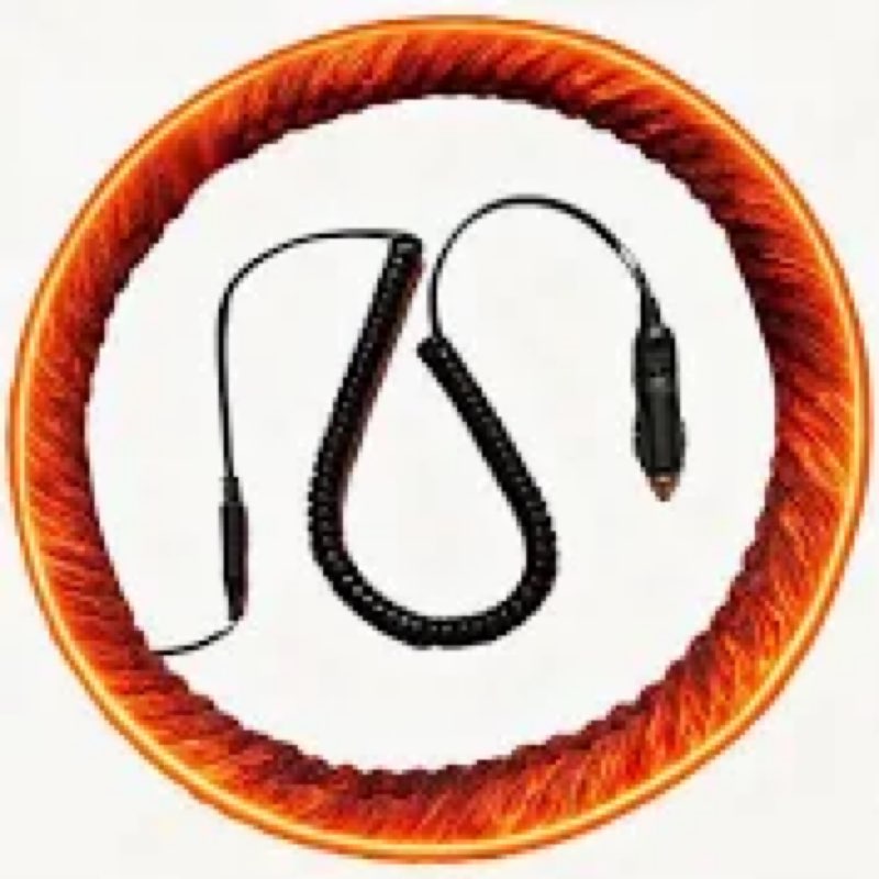 14.5-15.5" heated steering wheel cover - hand warmer steering wheel protector cover for winter, auto