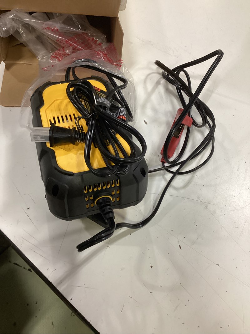 Condition photo showing Good Condition for dewalt professional 10 amp battery charger, battery maintainer, battery trickle charger