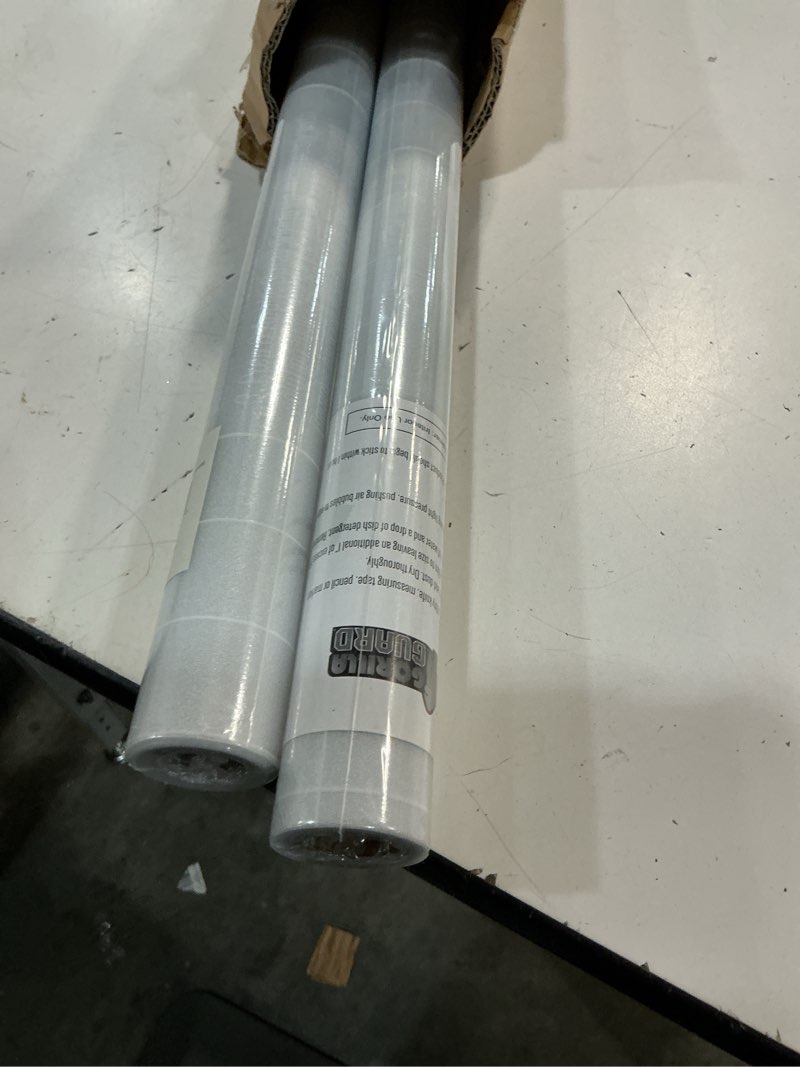 Condition photo showing New/Like New for reinforced 55" extra tall cat gate for doorway - no jumping over/crawling under, retractable baby gate for cats fits openings up to 55" wide, retractable dog gate indoor tall pet gate for stairs/white white (55" tall x 55" wide)