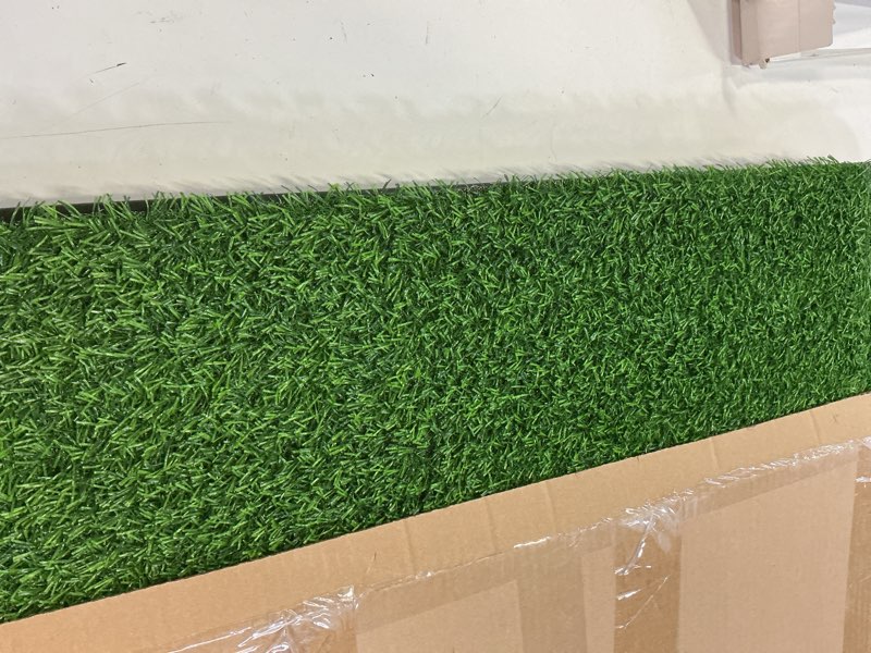 Condition photo showing Good Condition for portable drainage pet urinal,toilet,grass mat.,potty grass, urinal containing, toilet substitute,puppy turf,suitable size for most dogs,dogs cushions. 25 * 20 * 2 inches.