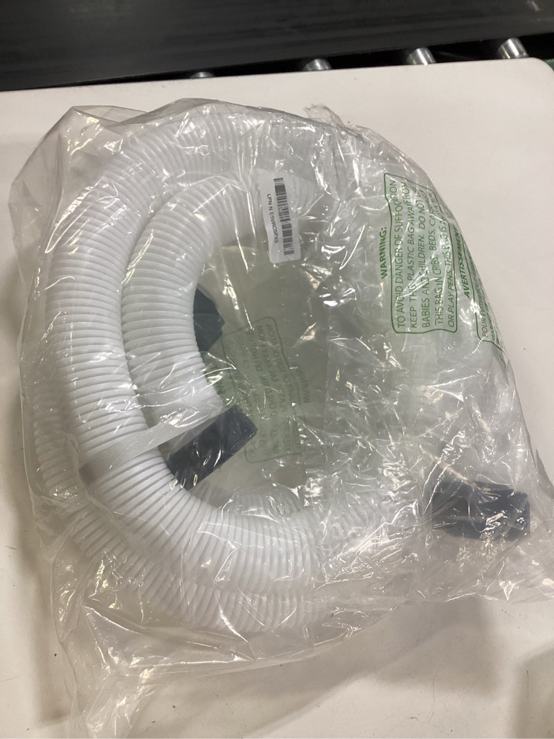 Condition photo showing New/Like New for 1.5" x 40" pool hose replacement, pack of 2 - compatible with above ground pools filter pump hoses, sand filters, saltwater systems (1,500-2,500 gph), white white 1.5" x 40"