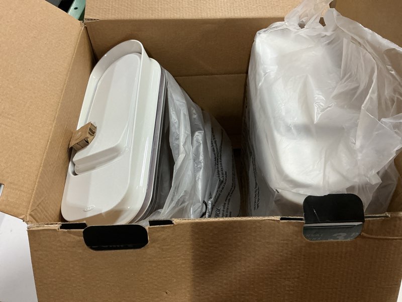 Condition photo showing Good Condition for (Incomplete )OXO Good Grips 3-Piece POP Cereal Dispenser Set 3 Count (Pack of 1)