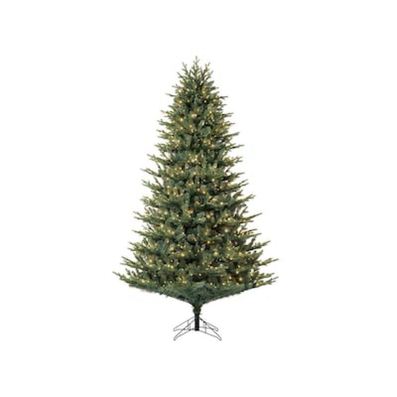 1k+ views last week GE 7.5-ft Montana Fir Pre-lit Artificial Christmas Tree with White LED Lights