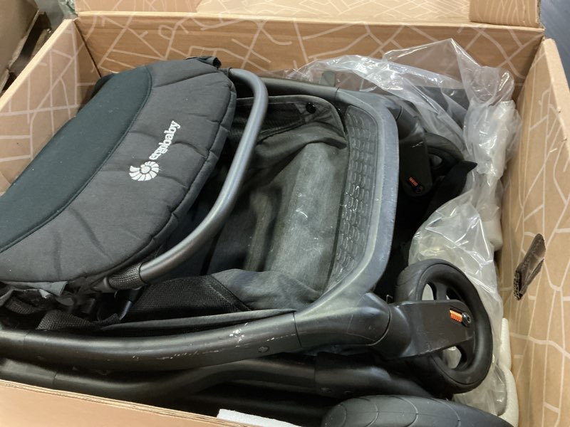 Condition photo showing As Is for ergobaby metro 3 deluxe baby stroller for newborns, infants, and toddlers | jet black metro 3 deluxe jet black
