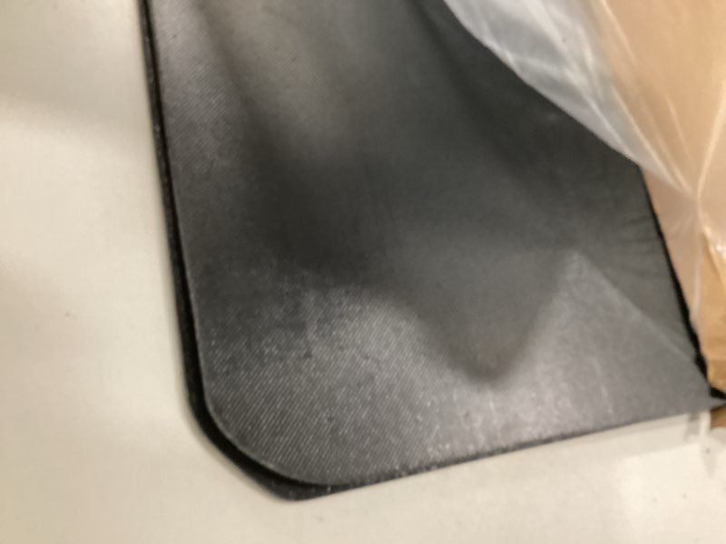 Condition photo showing Good Condition for 24 x 24Inch Mud Flaps for Semi Trucks TPE Tractor Trailer Heavy Duty Mudflaps Oversized Splash Guard, Cut Corner Design Cutting Corner 24*24IN