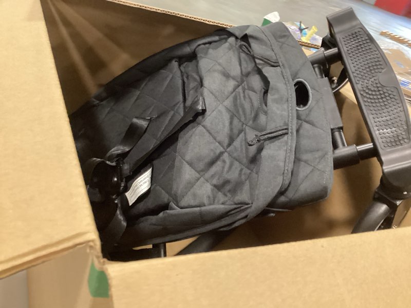 Condition photo showing As Is for Dream On Me Coast Rider Travel Stroller – Black, Lightweight & Compact Baby Stroller, Theme Park App ( similar 