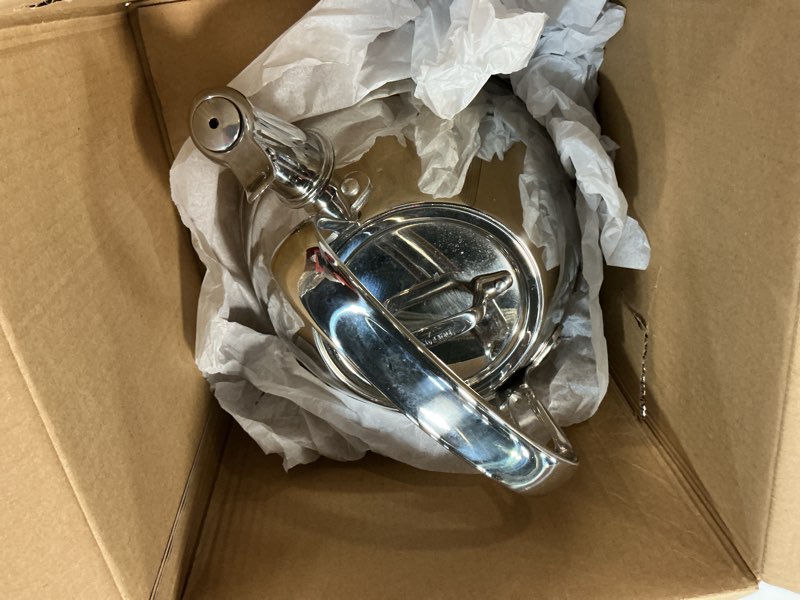 Condition photo showing Good Condition for all-clad specialty stainless steel tea kettle 2 quart induction pots and pans, cookware silver