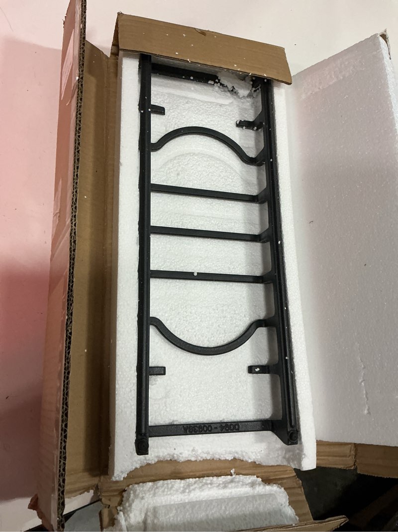 Condition photo showing Good Condition for dg94-00938a side burner grate replacement parts for samsung stove grates nx58h5600ss nx58f5500ss nx58r5601ss nx58j5600sg nx58h9500ws surface burner grates for samsung stove parts 19.3' x 7''