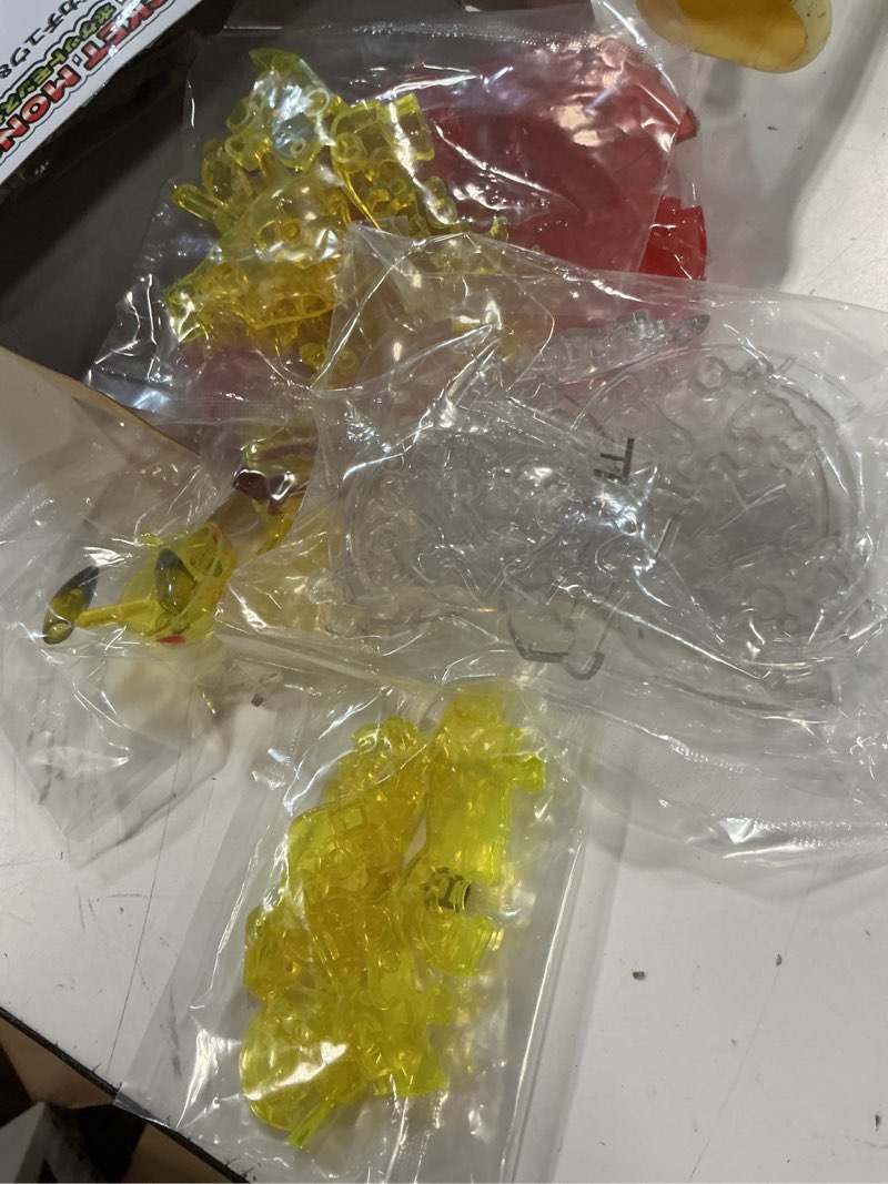 Condition photo showing Good Condition for 61-piece jigsaw puzzle 3d pokemon pikachu & monster ball