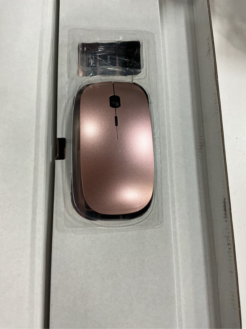 Condition photo showing Good Condition for wireless keyboard and mouse ultra slim combo, topmate 2.4g silent compact usb 2400dpi mouse and scissor switch keyboard set with cover, batteries included, for pc/laptop/windows/mac - rose gold black