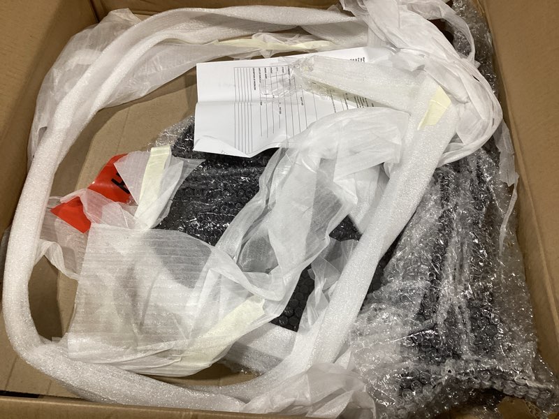 Condition photo showing As Is for Modern Bar Table 40" Height Kitchen Dining Table Round Pub Table Hydraulic Dining Room Home Kitchen Table Bar Top Table Tall Table White 1