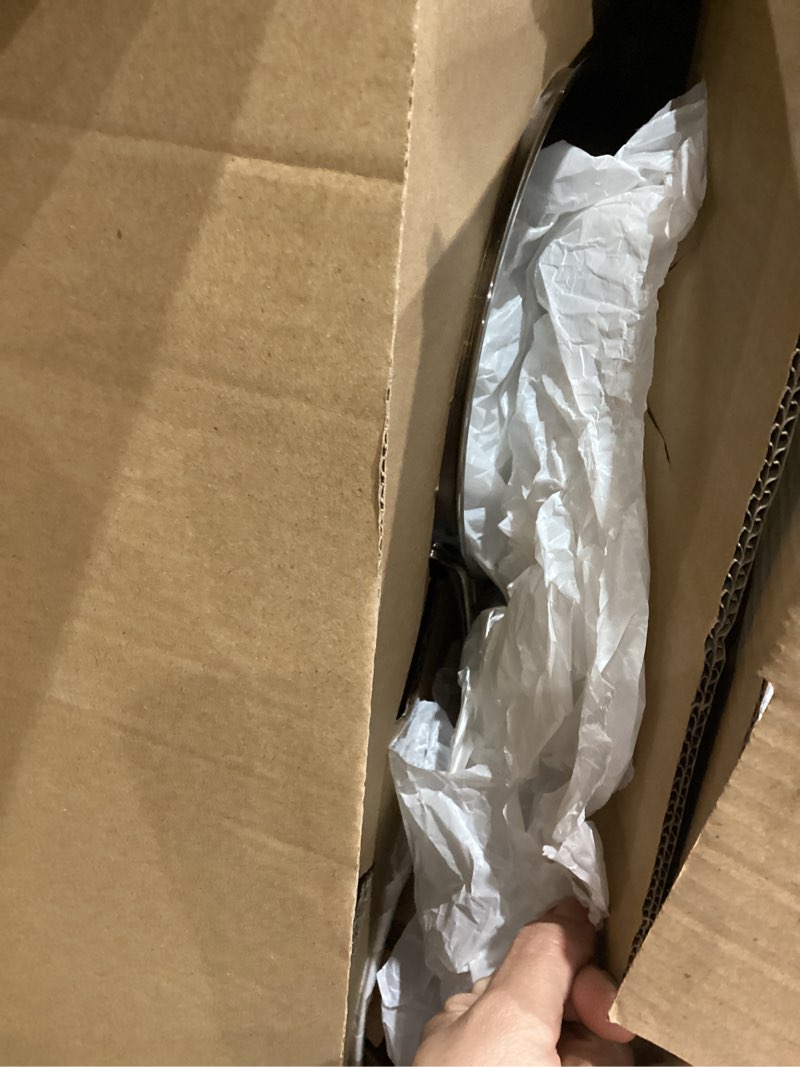 Condition photo showing Good Condition for T-Fal Pro Tri-Ply Stainless Steel Cookware Set, 10 Piece-Induction Compatible, Oven Safe 500F, Lids-350F, Even Heat, Professional Quality, Durable, Induction Pots and Pans Set, Silver Stainless Steel 10-Piece