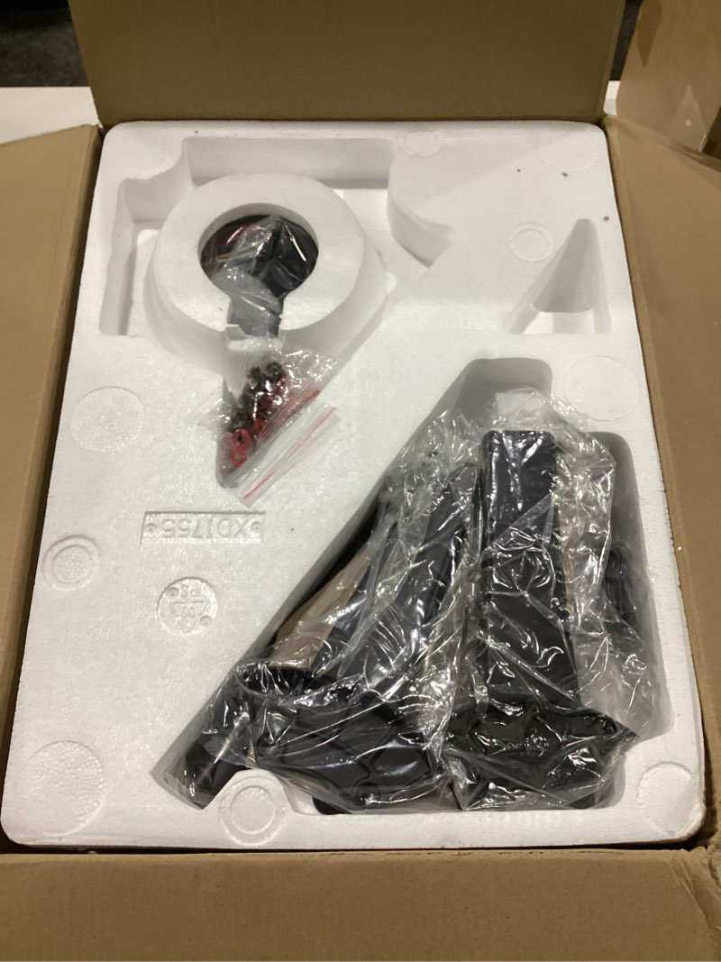 Condition photo showing New/Like New for fanbulous 52 inch ceiling fans with lights and remote, stepless color temperature change & dimmable 20w led ceiling fan, 6 speeds reversible quiet dc motor for bedroom, living room, apartment, black black 52 inch