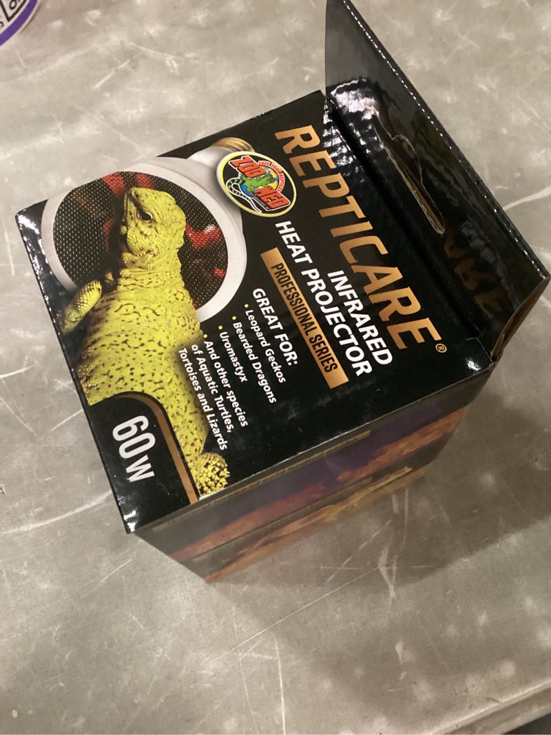Condition photo showing New/Like New for Zoo Med ReptiCare Infrared Heat Projector - DH-60