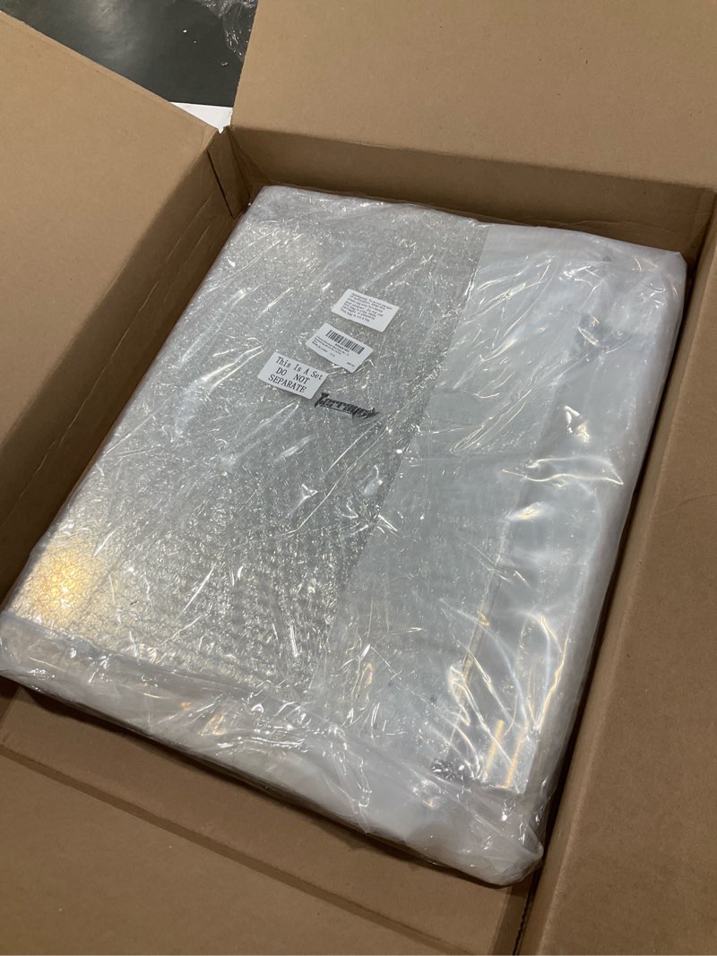 Condition photo showing Good Condition for 2 Packs Stainless Steel Fryer Splash Guard Commercial Splatter Guard Side Stove Splash Guard for Stop Oil from Splattering (20-1/2 W x 13.5 H) 20-1/2" W x 13.5" H