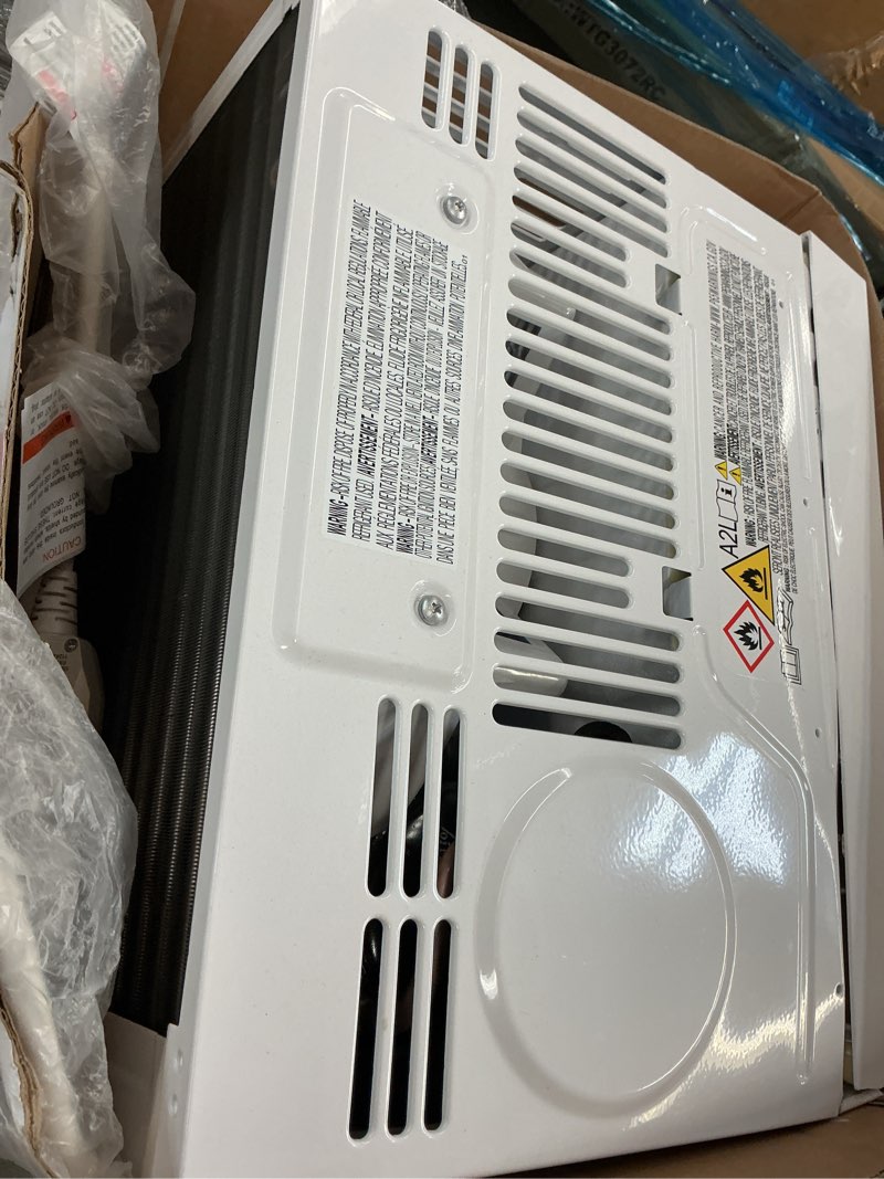 Condition photo showing As Is for ge 150-sq ft window air conditioner (115-volt, 5000-btu)