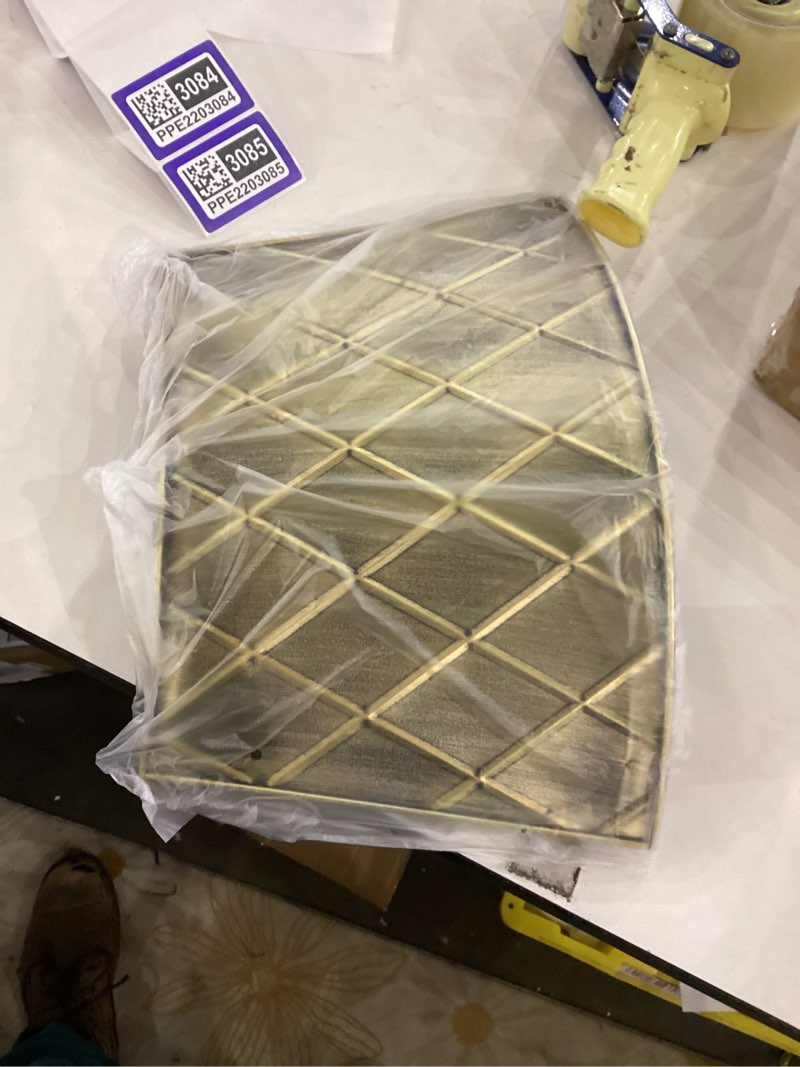 Lanpn Metal Christmas Tree Collar 28 inch, Christmas Tree Ring Collar for Medium Xmas Stand Cover Re