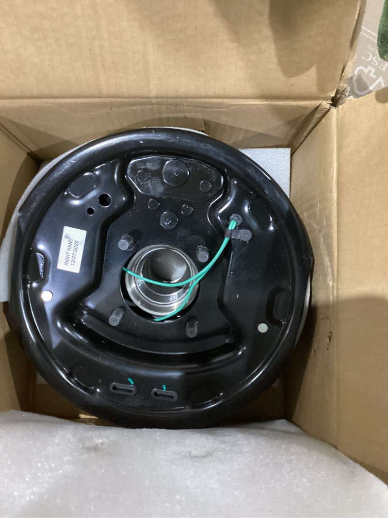 Condition photo showing Good Condition for youxmoto trailer drum kit 10" x 2-1/4", 5 on 4.5" bolt circle, self-adjust for 3,500 lbs. axle, electric brake drum assembly for dexter rvs 5 on 4.5'' for 3500lb