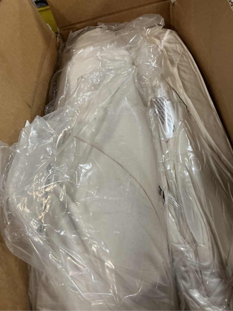 Condition photo showing As Is for Three Geese White Goose Feather Down Pillows Super King Size,Cotton Pillows Set of 2-100% Cotton, Medium Firm,Soft Support King(Pack of 2) King-white