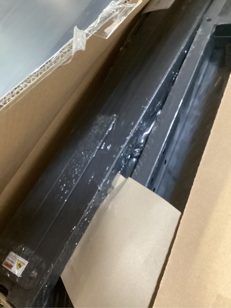 Condition photo showing Good Condition for Twin Bed Frames with LED Lights & Charging Station, Metal Platform Frame with Upholstered Headboard, No Box Spring Needed, Noise Free, Easy Assembly Twin Fashion Twin