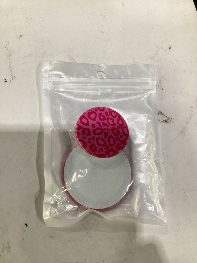 Condition photo showing Good Condition for svanove magnetic phone grip compatible with magsafe phone grip holder, collapsible cheetah print mag safe cellphone grips kickstand, cute leopard stand for iphone samsung android, hot pink magnetic hot pink