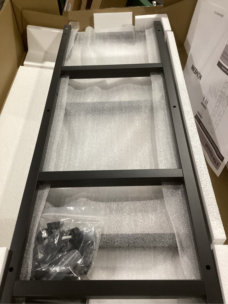 Condition photo showing Good Condition for NUMENN 5 Tier Bookshelf, Tall Bookcase Shelf Storage Organizer, Modern Book Shelf for Bedroom, Living Room and Home Office, Vintage