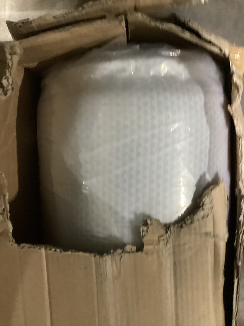 Condition photo showing As Is for novilla 12 inch queen mattress in a box, gel memory foam queen size bed mattress for cooling night sleep, comfort sleep & pressure relief, certipur-us certified white queen (u.s. standard) 12 inch