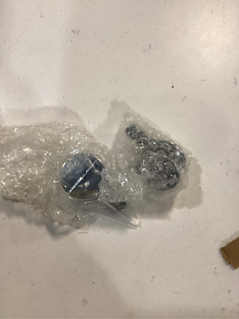 Condition photo showing Good Condition for Otoolling 2 Set Barrier Free Inner/Outer Knob Set for Toilet Partition Stall Doors Bathroom Stall Lo