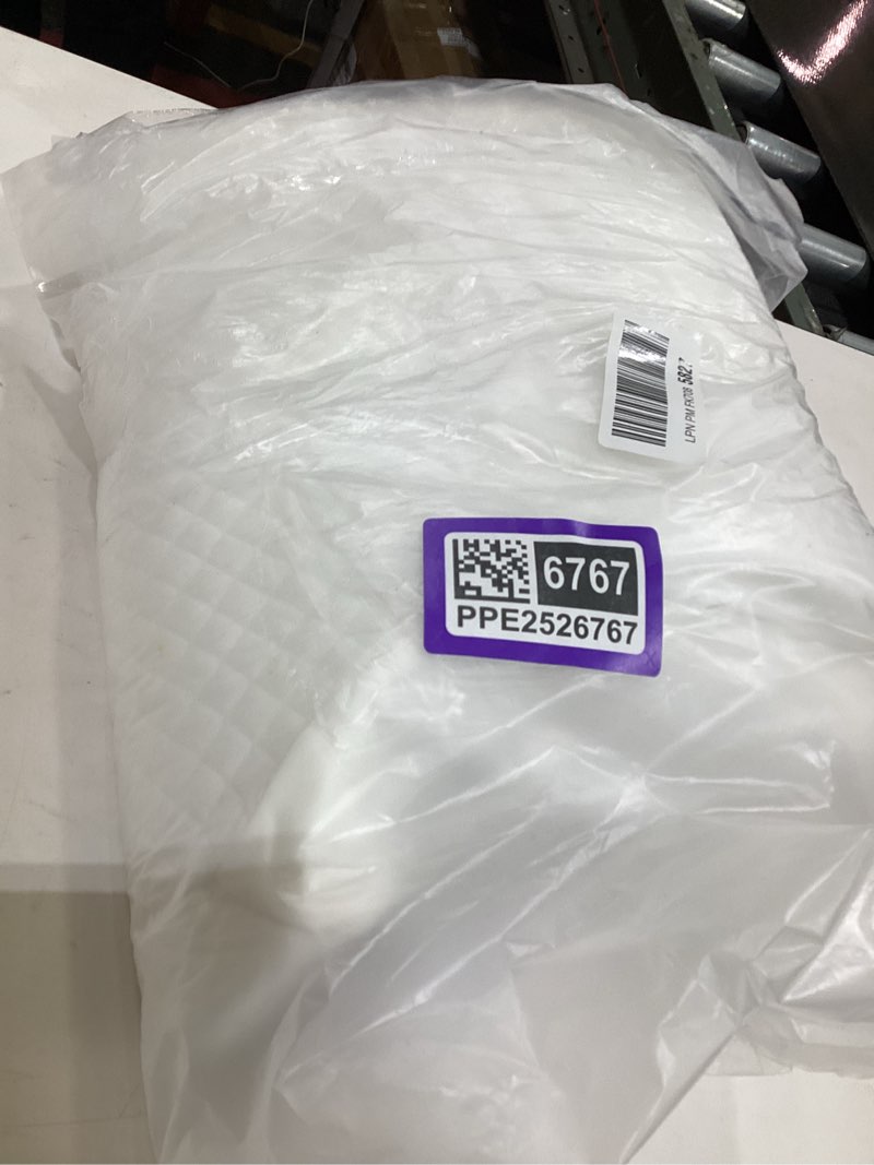 Condition photo showing New/Like New for Sleep Apnea Pillow,Cervical Pillow for Sleep Apnea,Premium Memory Foam Pillows for Neck Pain Relief, Neck Support Ergonomic Pillows Side Sleeper Pillow, for Side, Back, Stomach Sleepers (White)