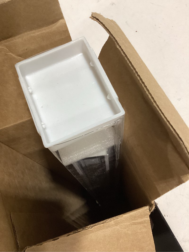 Condition photo showing As Is for AOSKY Cordless Roller Shades Blackout Blinds for Windows Room Darkening Rolled Up Shades with Spring System, UV Protection Window Shades Door Blinds for Home and Office (35" W x 72" H, Ivory) 35"W x 72"H Ivory