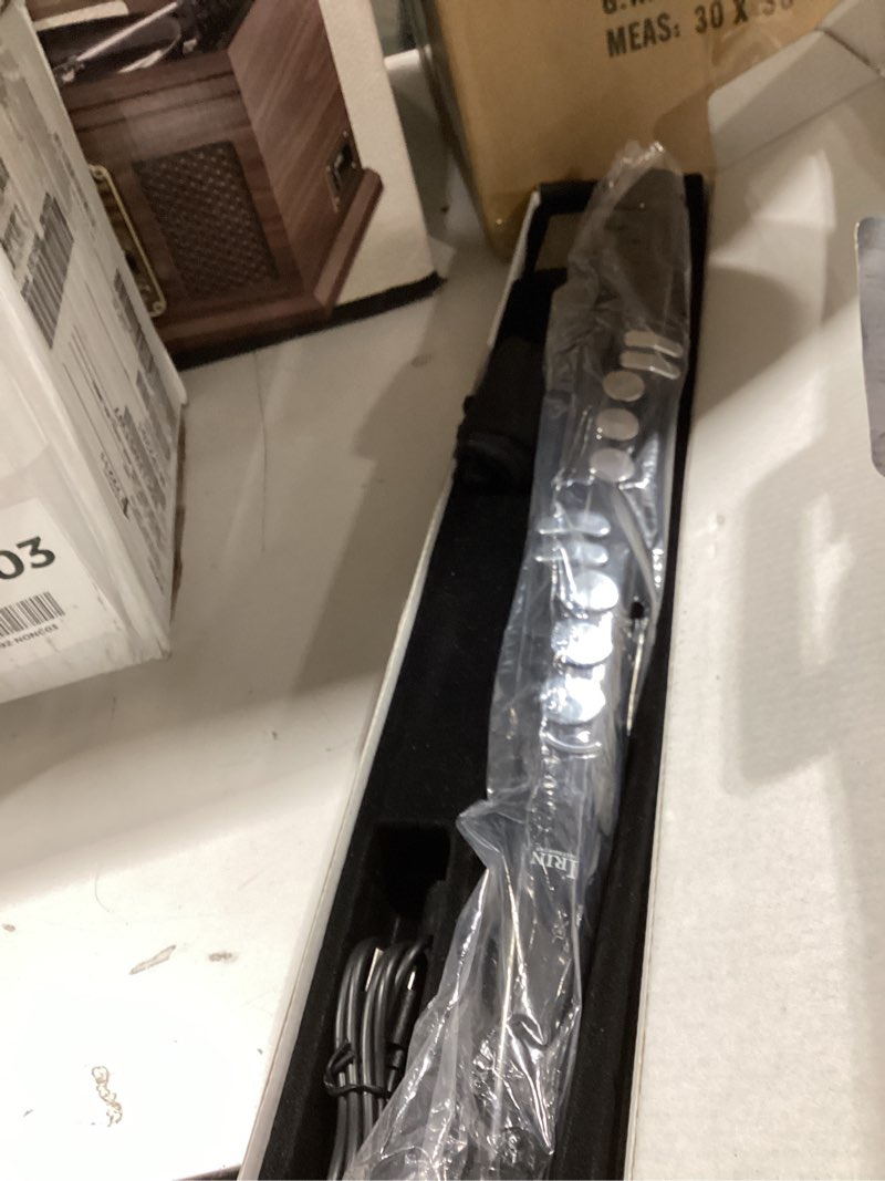 Condition photo showing Good Condition for Electric Wind Instrument, Electric Blowpipe 13 Tones, Electronic Saxophone Blowpipe Rise and Fall Button Wind Instrument with 15 Levels of Blowing Sensitivity, LED Screen