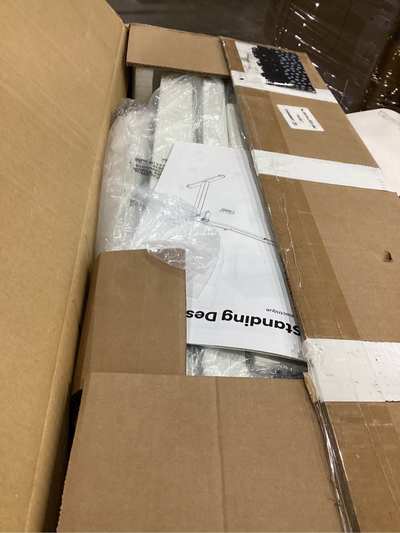 Condition photo showing New/Like New for ergear electric standing desk legs for 39.4-63.3 inch desktops, 176 lbs | 4 memory settings,28.3-46.5 inch height range,quiet 55 db operation,anti-collision,diy desk frame setup,easy assembly,white