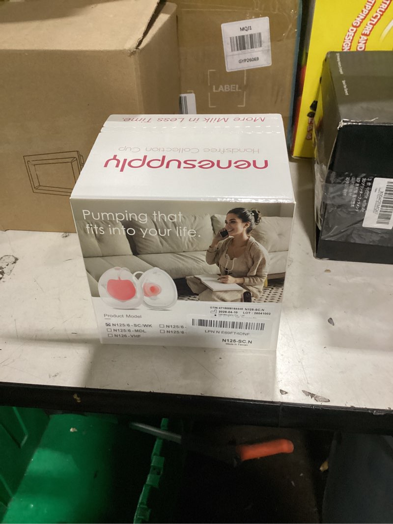 Condition photo showing New/Like New for nenesupply handsfree wearable breastmilk collection cara cups caracups compatible with spectra s1 s2 9 plus breast pumps 24mm silicone flanges replacement for spectra pump parts 19 21mm inserts 24mm handfree collection cup