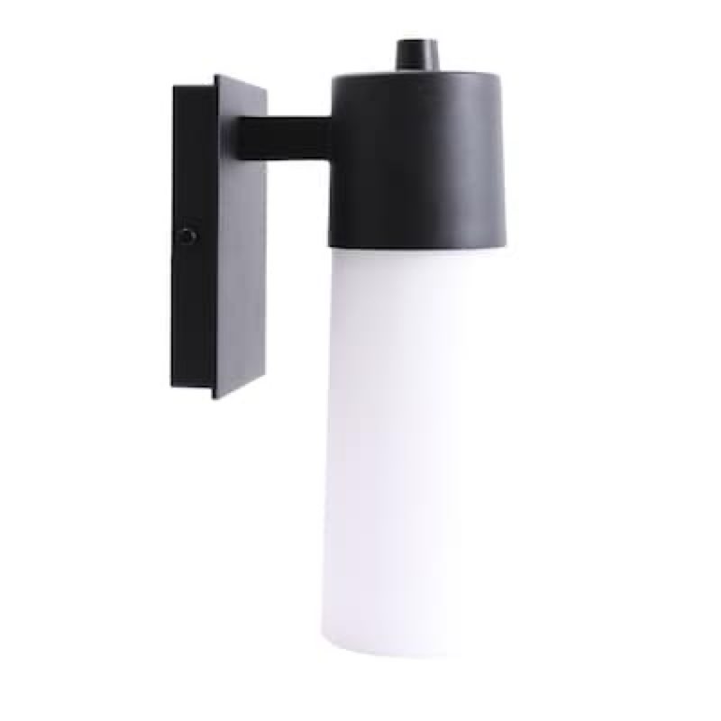 Origin 21 Holden 11.9-in H Matte Black Hardwired Integrated LED Outdoor Wall Light