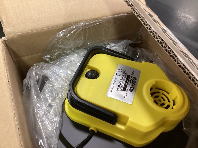 Condition photo showing Good Condition for Ash Vacuum Cleaner, Pellet Stove Vacuum Cleaner with Blower Function, 800W Powerful Suction 2.6 Gallon All-in-One Ash Vacuum for Fireplaces, Pellet Stoves