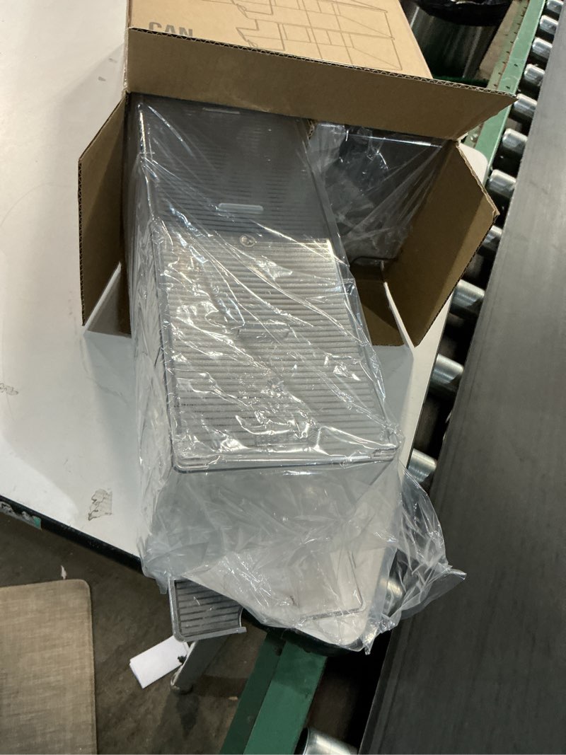 Condition photo showing Good Condition for ClearSpace Soda Can Organizer & Soda Can Dispenser for Refrigerator - Fridge Organizer & Stackable Drink Organizer for Fridge, Can Organizer for Refrigerator - Holds 12 Cans Each, BPA Free - 4 Pack