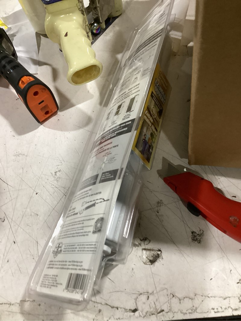 Condition photo showing Good Condition for ez hold closer, heavy duty white