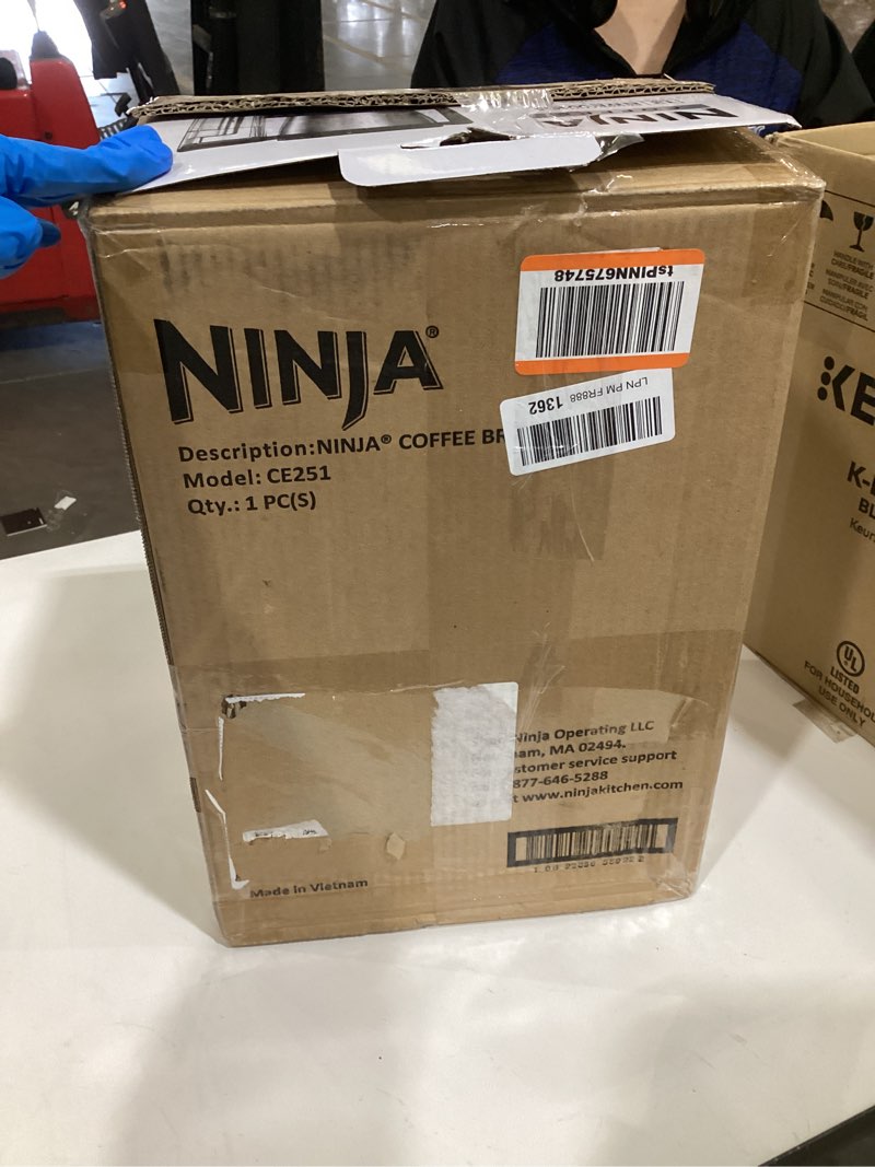 Condition photo showing As Is for Ninja coffee brewer